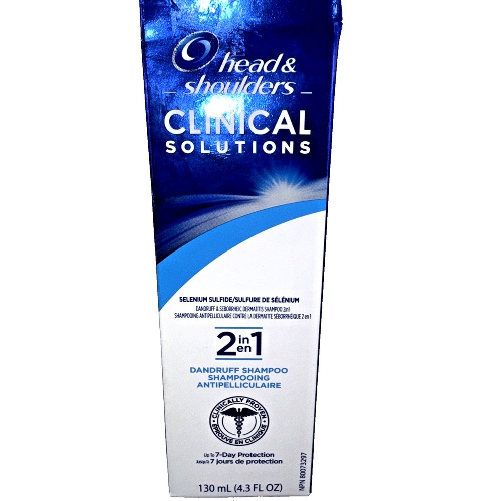 Original Head & Shoulders Clinical Dandruff Shampoo 2in1 4.3 oz EXP NOS